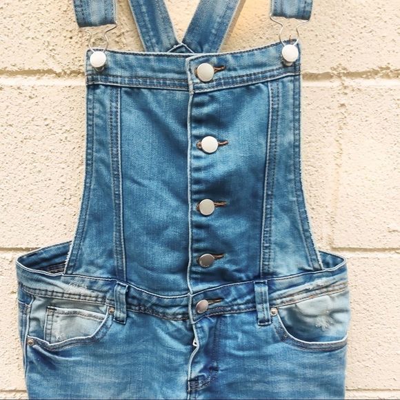 Tinseltown Denim Couture Bib Overalls. - Picture 5 of 15